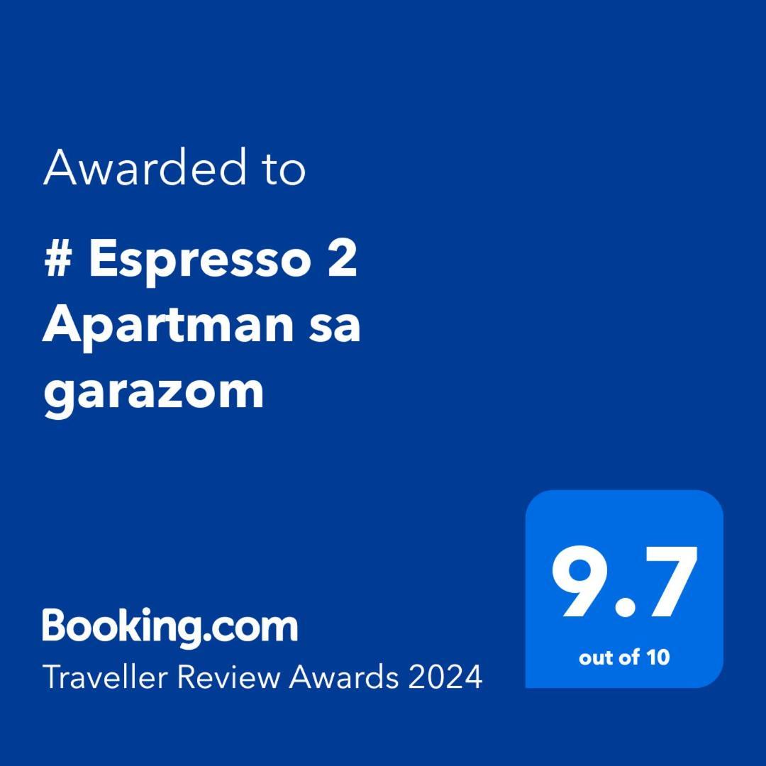 # Espresso 2 Apartman sa garazom Sremska Mitrovica Esterno foto